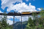 Crossing the Devil's Gate Trestle